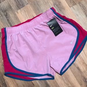 Women's Pink/Blue Nike Shorts